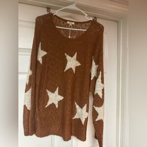 Knit star sweater
